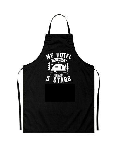 Sort personalizat my hotel 5 stars camping cu design tematic pentru iubitorii de natura