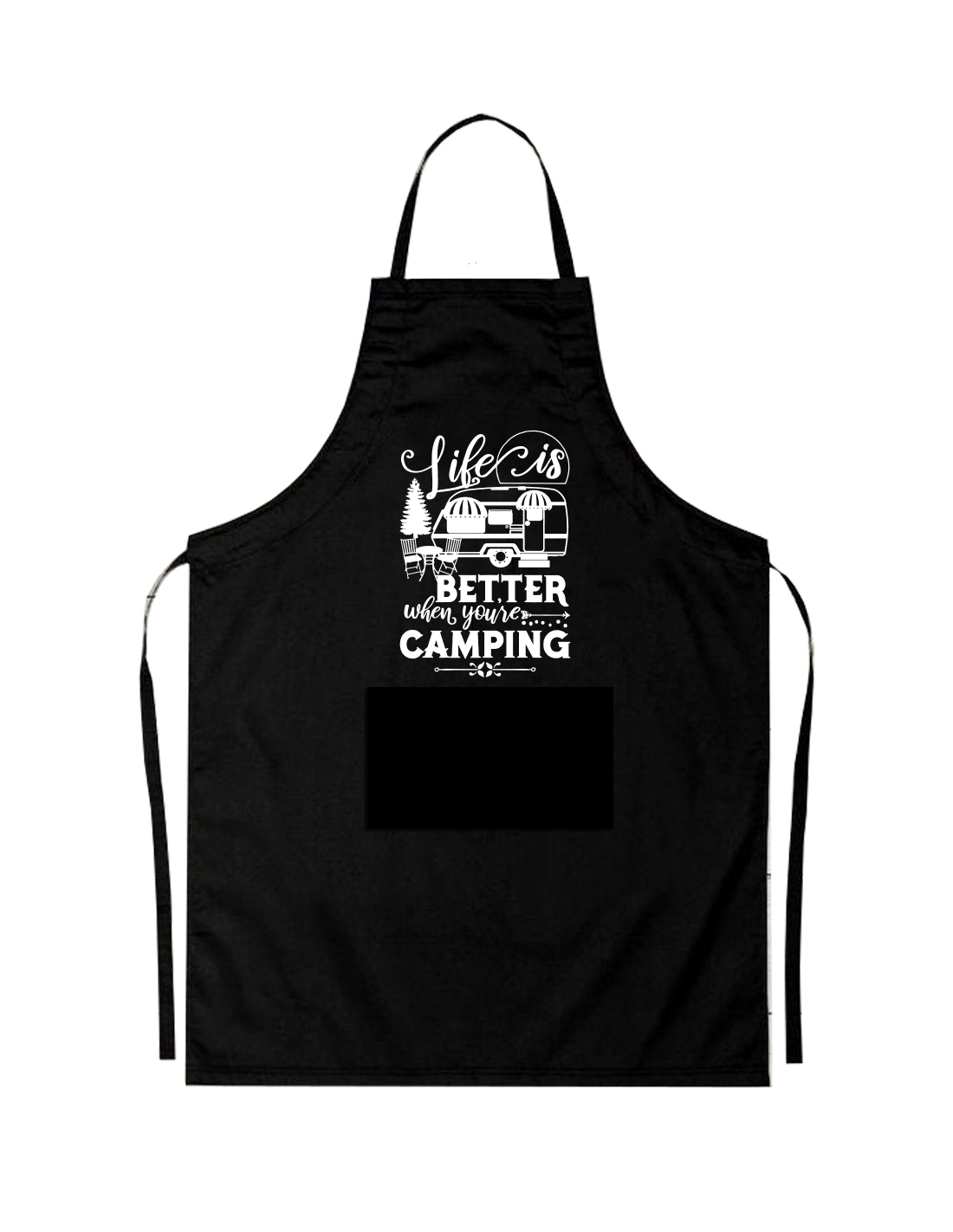 Sort personalizat life is better camping cod PRZ-0040-SORT 1 Sort personalizat life is better camping pentru gatit in natura
