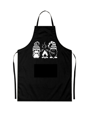 Sort personalizat camping gnom cu bezele si accesorii de camping