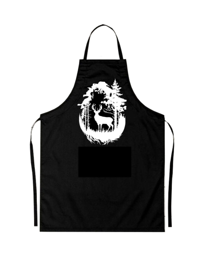 Sort personalizat cerb padure munte cu design tematic de natura pentru camping