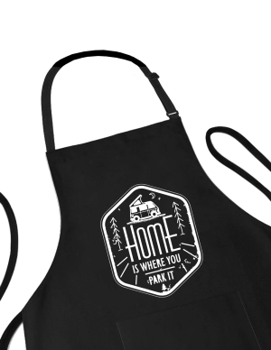 Sort personalizat home is where you park it pentru camping si rulote