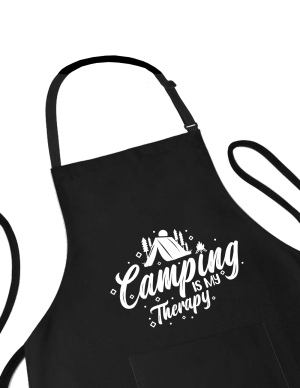 Sort personalizat camping is my therapy cort cu ilustratie cort
