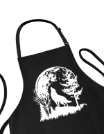 Sort personalizat lup urland la luna pentru camping si gratar