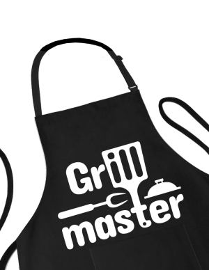 Sort personalizat grill master pentru bucatarie si gratar Panda Roz