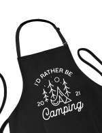 Sort personalizat id rather be camping pentru gratar si bucatarie
