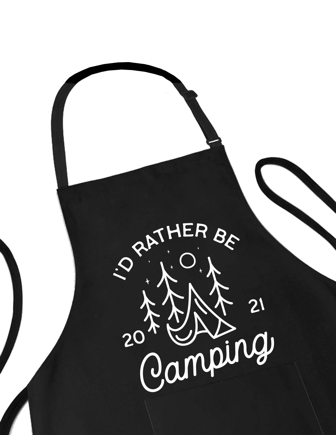 Sort personalizat id rather be camping cod PRZ-0096-SORT 1 Sort personalizat id rather be camping pentru gratar si bucatarie