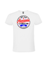 Tricou cadou 30 ani awesome pentru aniversare fete