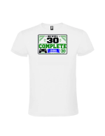Tricou cadou 30 ani nivel complete personalizat pentru barbati