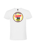 Tricou cadou 30 ani birthday queen personalizat pentru aniversari