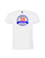 Descriere vizuala: Tricou cadou 25 ani fabulous pentru aniversari de fete, produs personalizat Panda Roz.