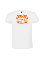 Tricou majorat party animal 18 ani pentru baieti personalizat