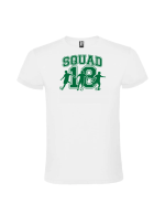 Tricou majorat squad 18 fotbal 18 ani pentru petrecere baieti