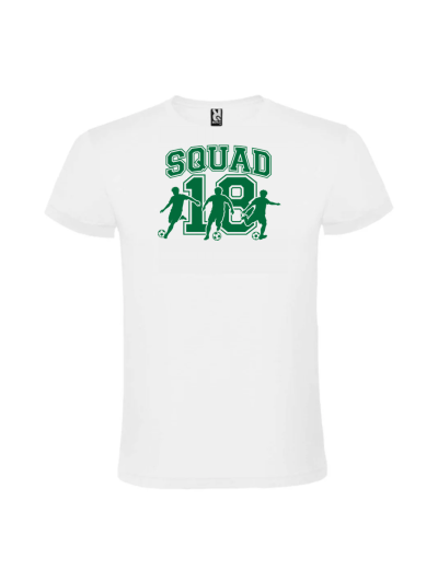 Tricou majorat squad 18 fotbal 18 ani pentru petrecere baieti