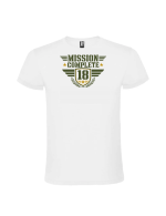 Tricou majorat mission complete 18 ani personalizat pentru baieti