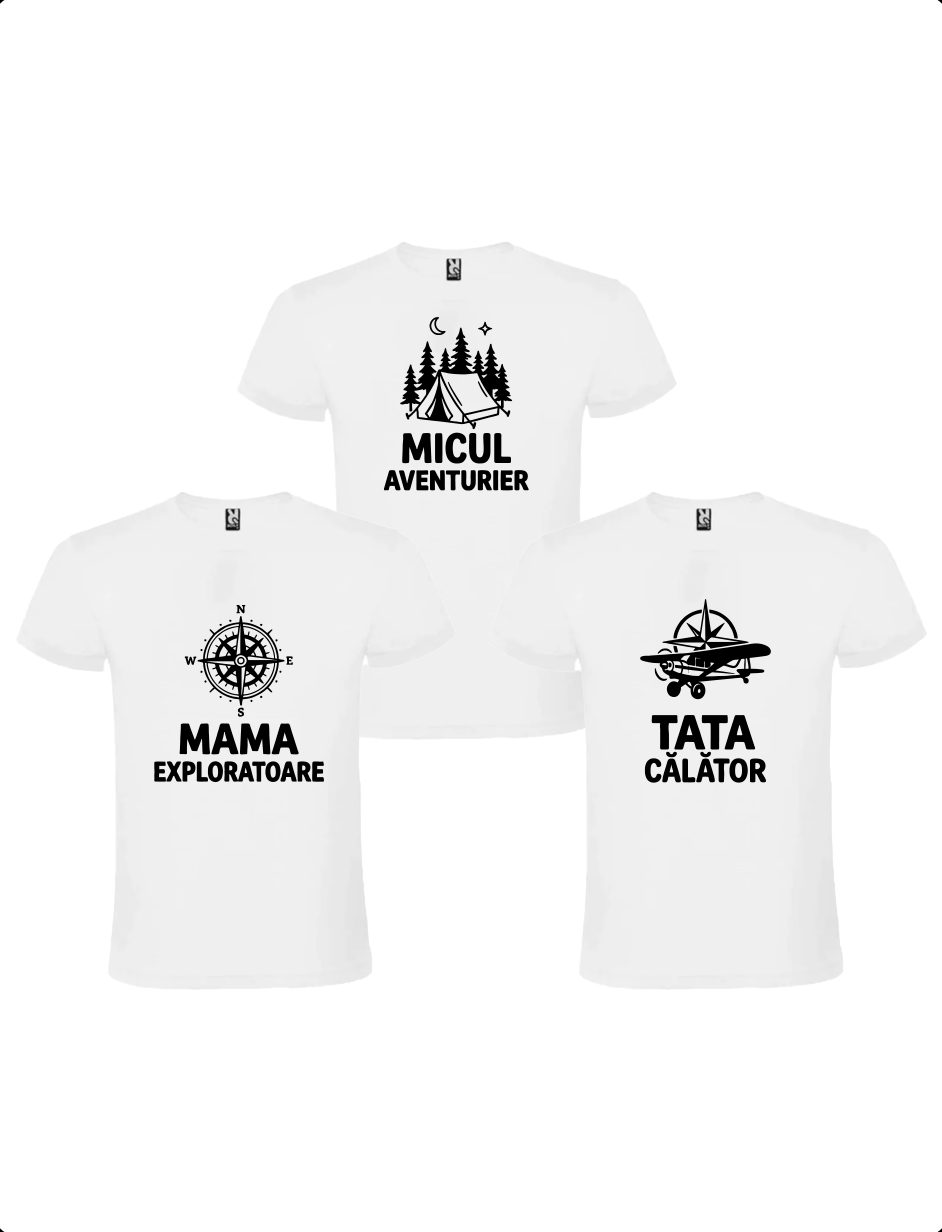 Tricouri navigatori aviatori si fani iesiri cu cortul cod PRZ-0003-Mom 1 Tricouri navigatori aviatori si fani iesiri cu cortul pentru mamici pasionate de aventura